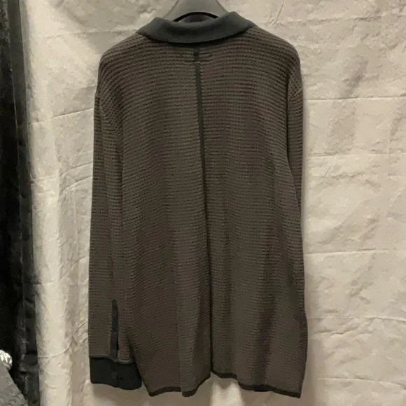 rag & bone Black and Gray Cardigan Sweater - Picture 5 of 6